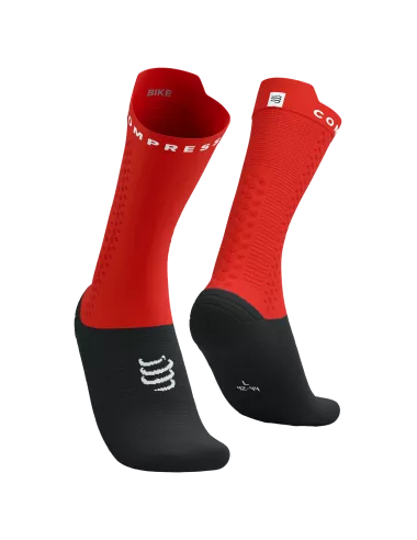 Pro Racing Socks v4.0 Bike - Red/Black