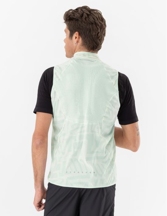 Hurricane Windproof Vest M - Sugar Ice Print