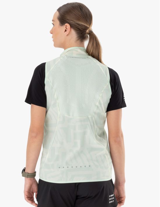 Hurricane Windproof Vest W - Sugar Ice Print