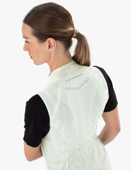 Hurricane Windproof Vest W - Sugar Ice Print