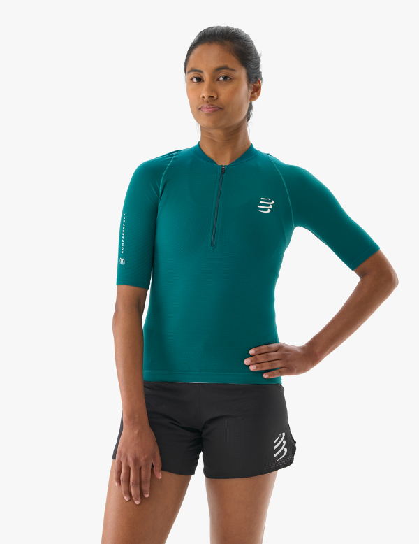 Trail Racing Postural SS Top W - Storm/Sugar