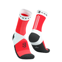 Ultra Trail Socks V2.0 - White/Fluo Red