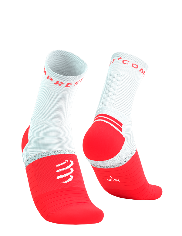 Pro Marathon Socks V2.0 - Fluo Red/White