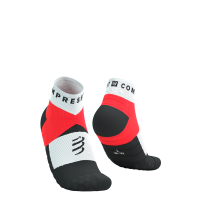 Ultra Trail Low Socks - Fluo Red/White