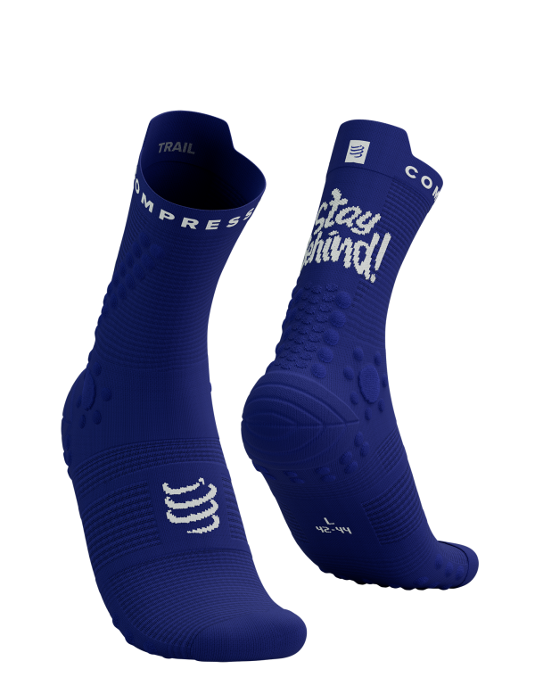 Pro Racing Socks V4.0 Trail Stay Behind - Dazz Blue