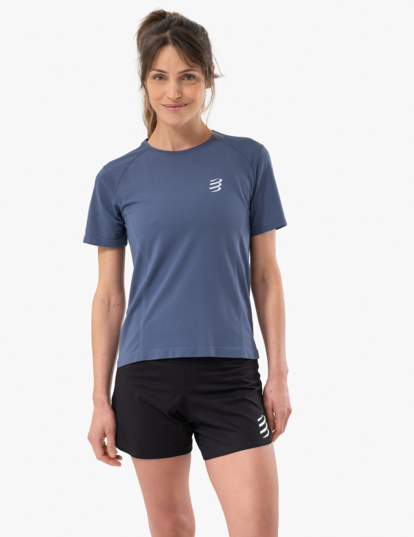 Performance SS Tshirt W - Indigo