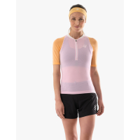 Trail Racing Postural SS Top W - Pink/Orange