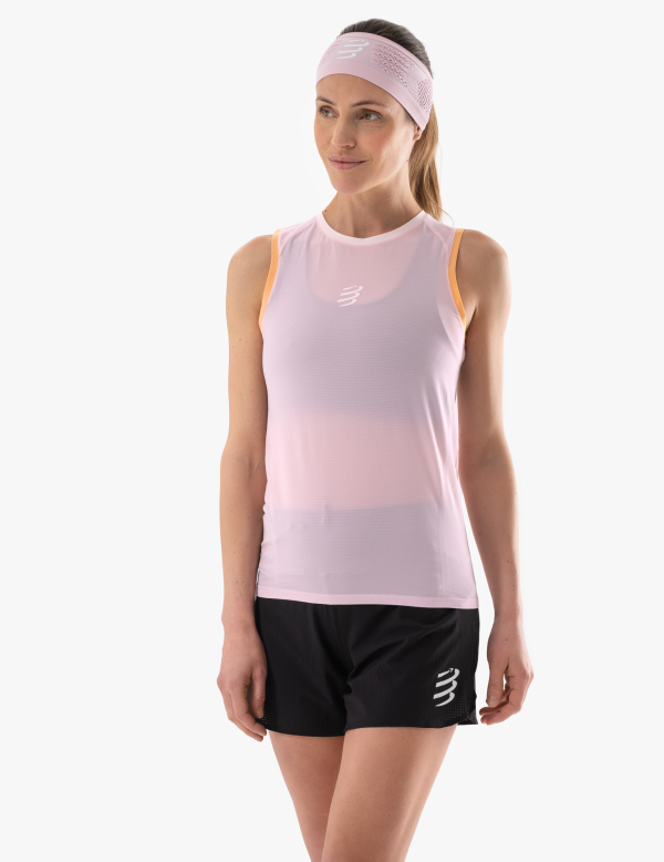 Trail Racing Tank W - Roseate