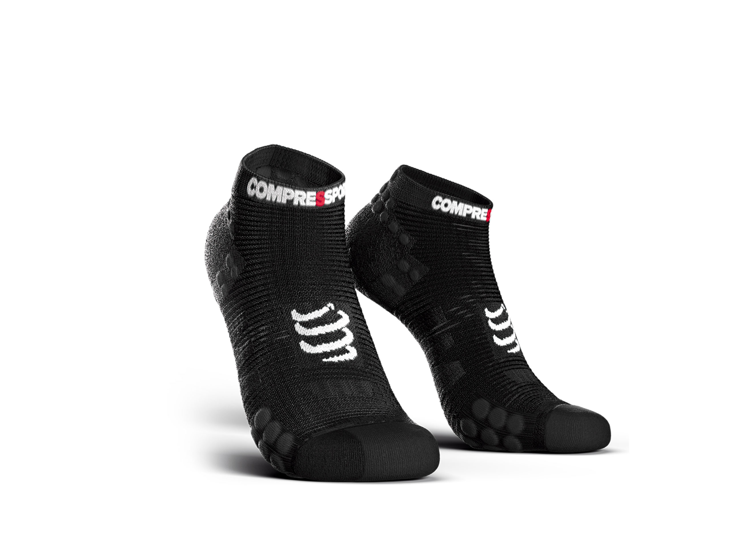 Compressport Pro-Racing-socks v3.0 Low Cut BlackHaute Performance-Chaussettes