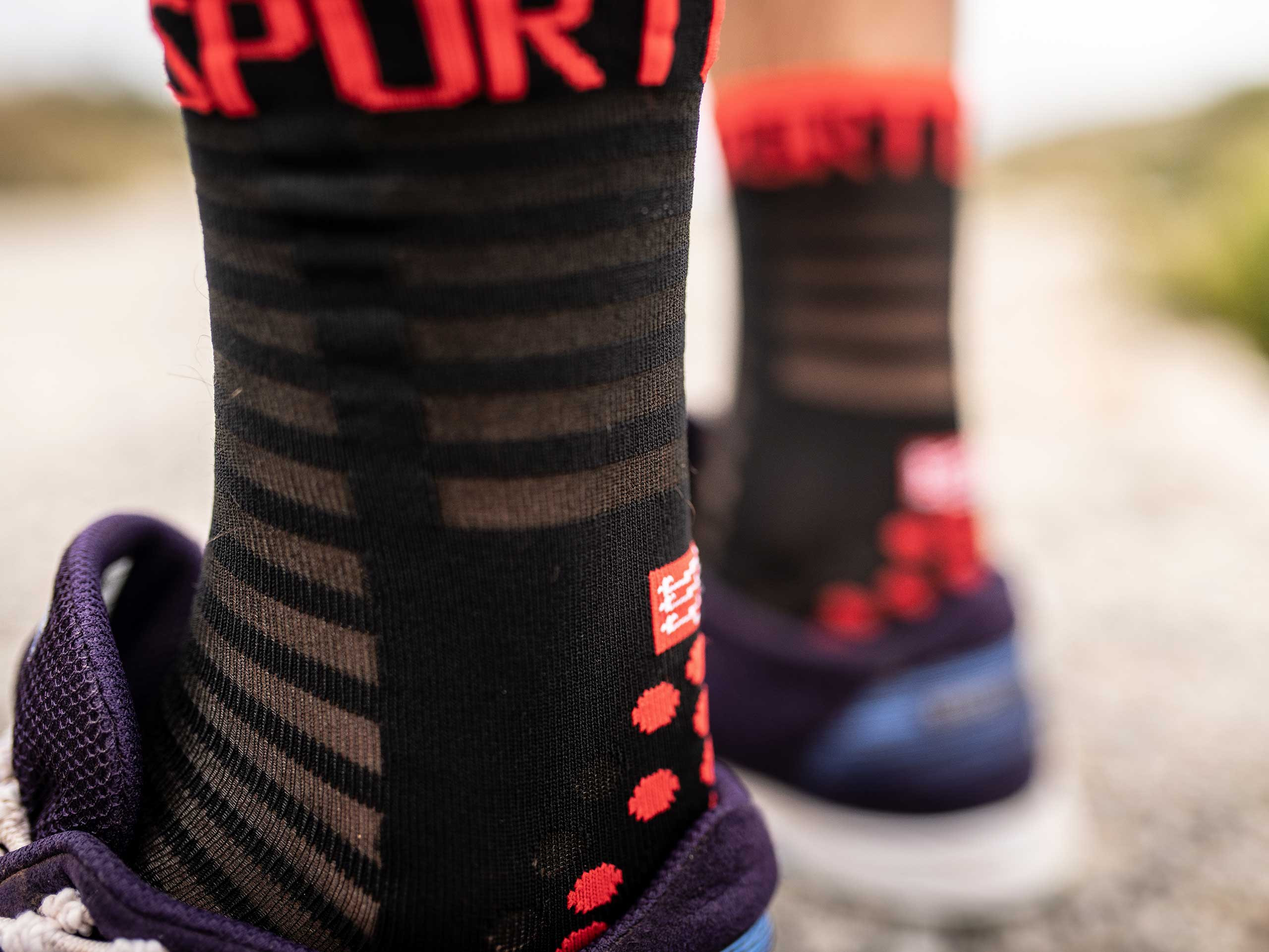 synthetic running socks
