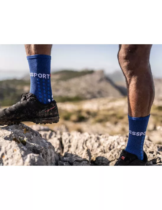 Ultra Trail Socks - blau-meliert
