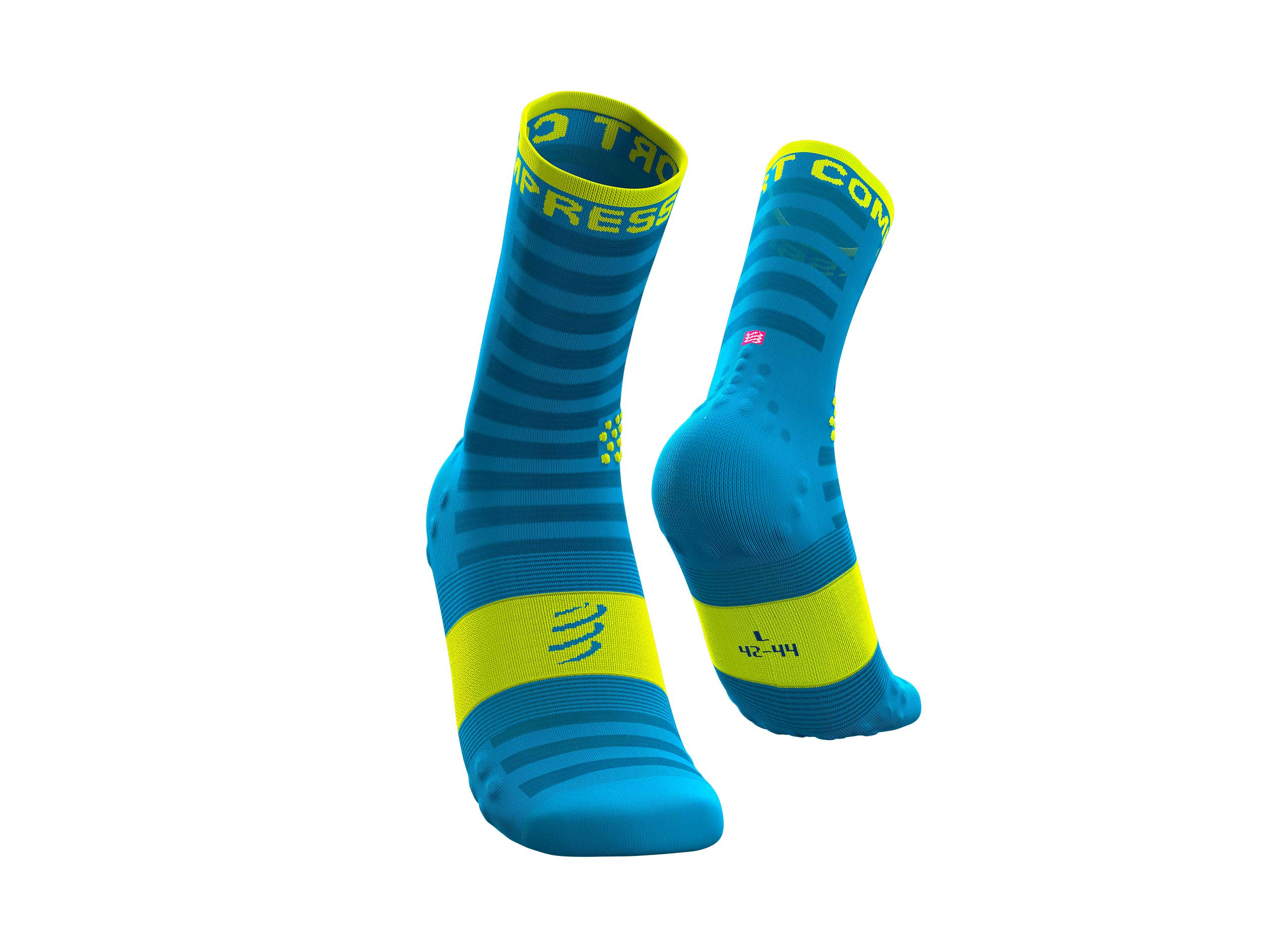 blue running socks