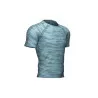 Training SS Tshirt Camo Stripe - Nile Blue