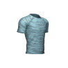 Training SS Tshirt Camo Stripe - Nile Blue
