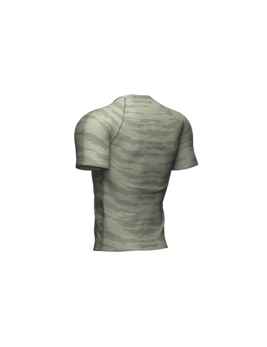 Training SS Tshirt Camo Stripe - Slate Green