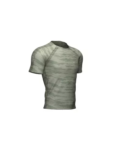 Training SS Tshirt Camo Stripe - Slate Green