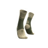 Pro racing socks winter trail vert de gris