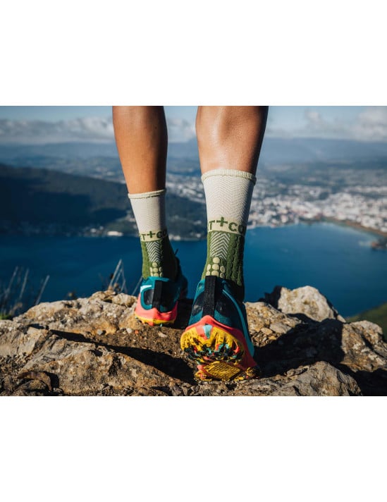 Pro Racing Socks Winter Trail - Dusty Olive