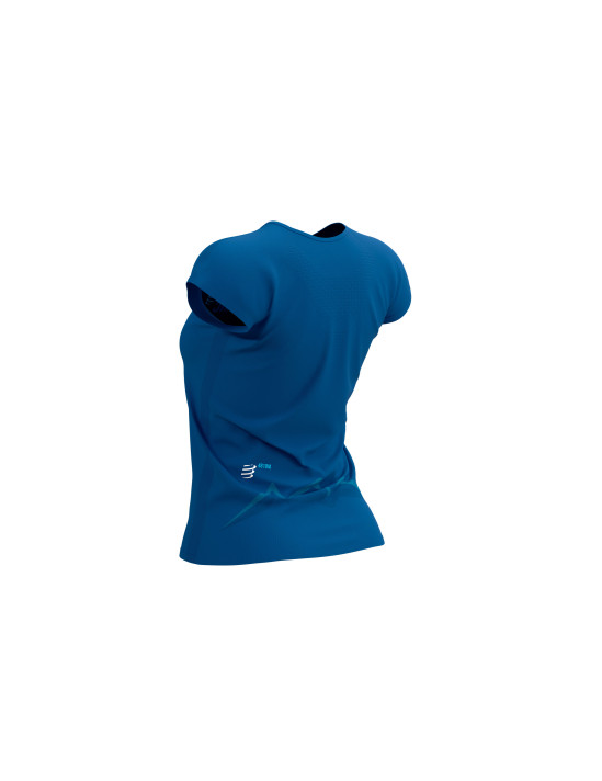 Training Tshirt SS W - Mont Blanc 2021 BLUE