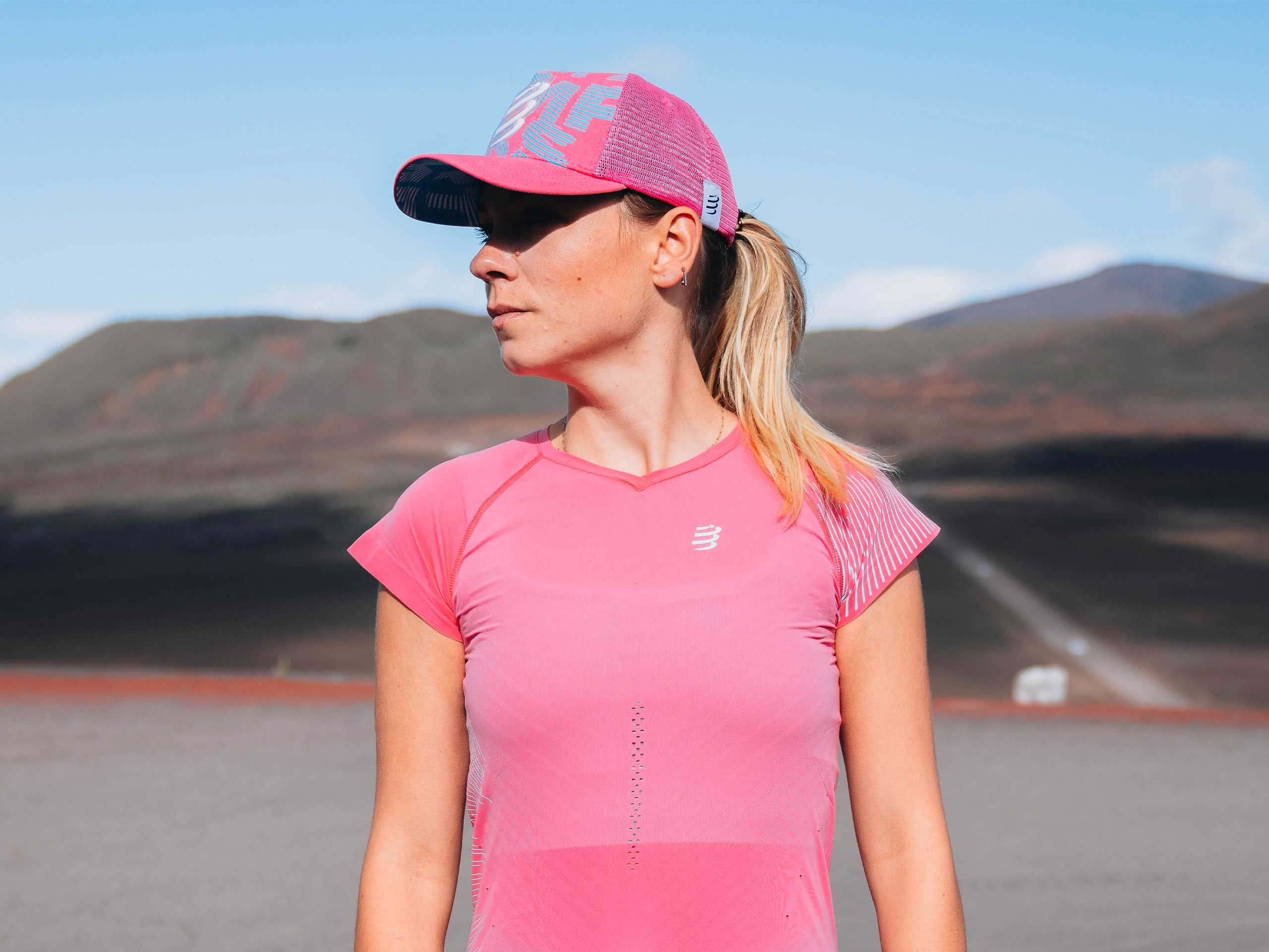 Trucker Cap HOT PINK/HAWAIIAN OCEAN