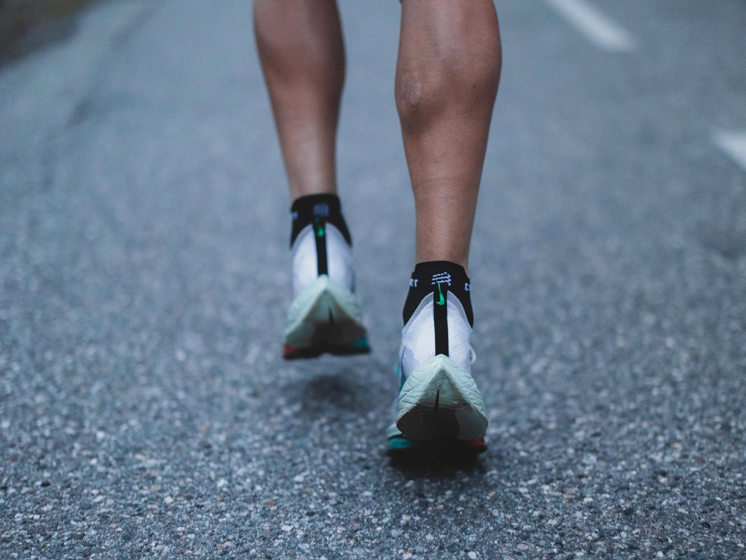 Pro Racing Socks v4.0 Run Low - Black Edition 2023 BLACK/WHITE