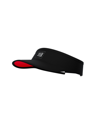 Running Visor Black Red