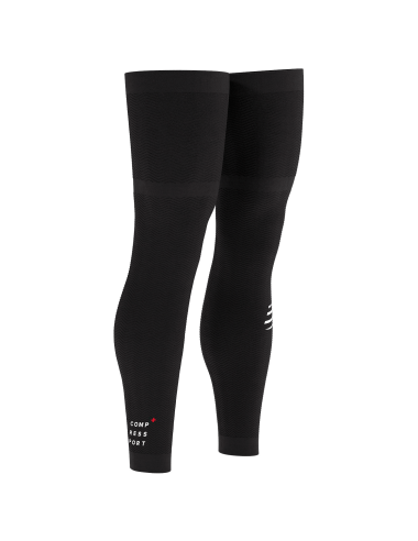 Full Legs Compression Leg Sleeves Black