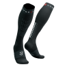 Alpine Ski Full Socks - Black/Steel Grey