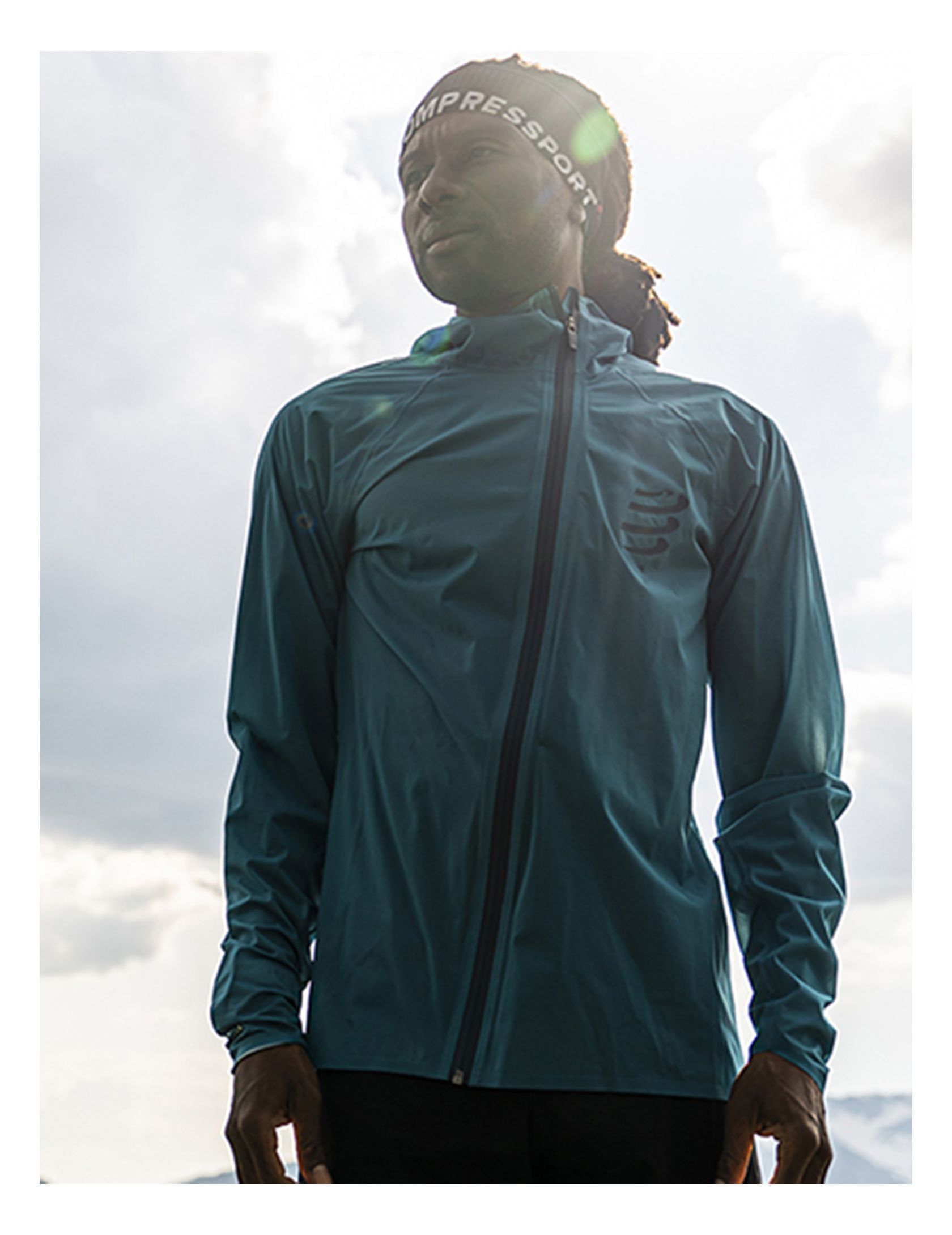 Hurricane Waterproof 10/10 Jacket - Mosaic Blue