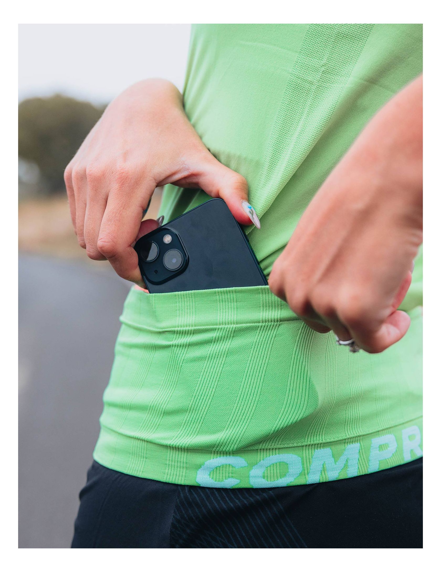Free Belt SUMMER GREEN/PAPAYA PUNCH