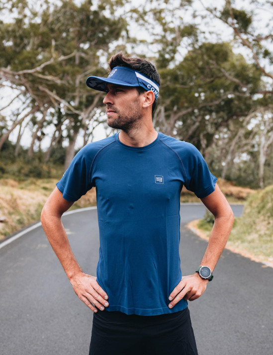 Training SS Tshirt M - Estate Blue