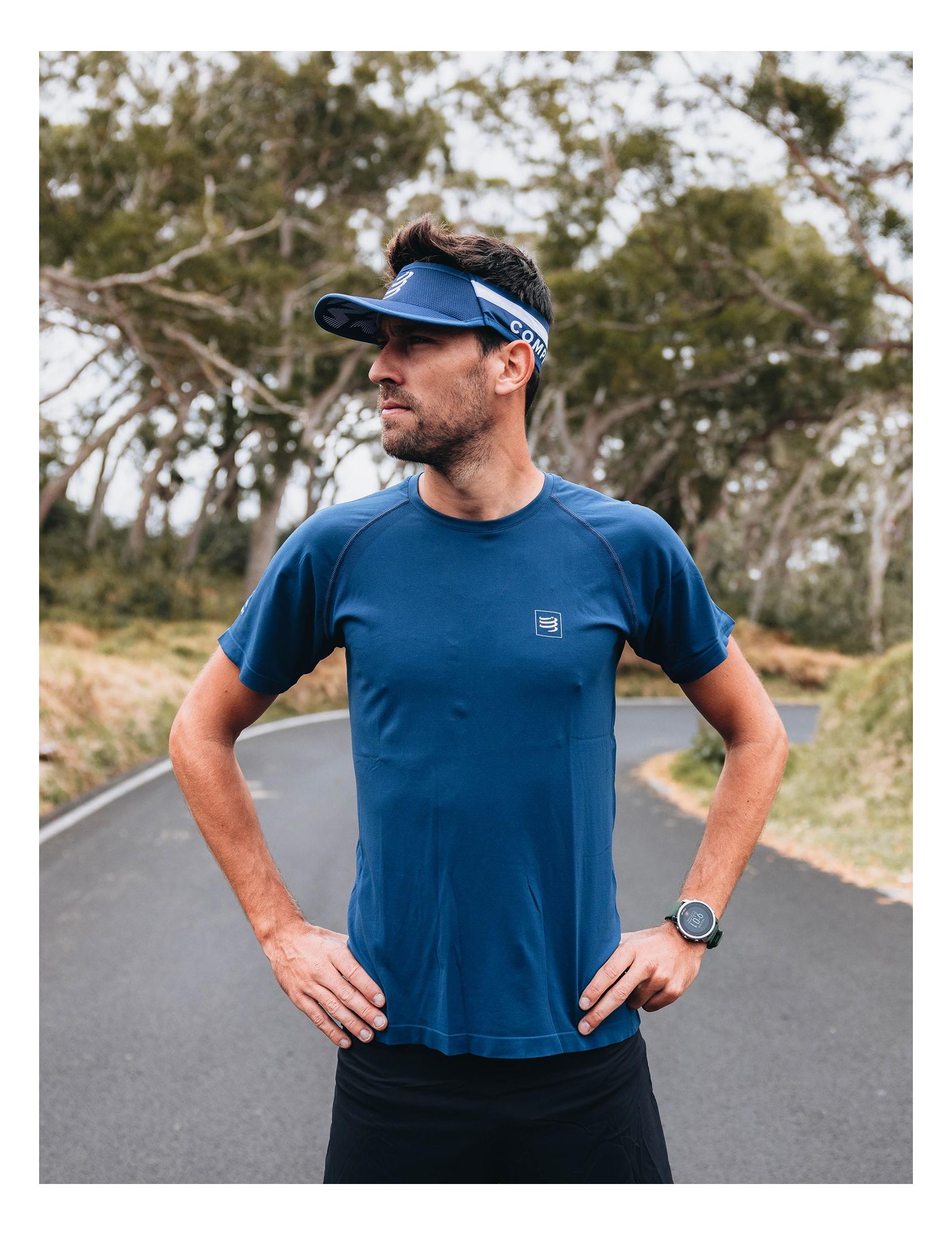Training SS Tshirt M - Estate Blue