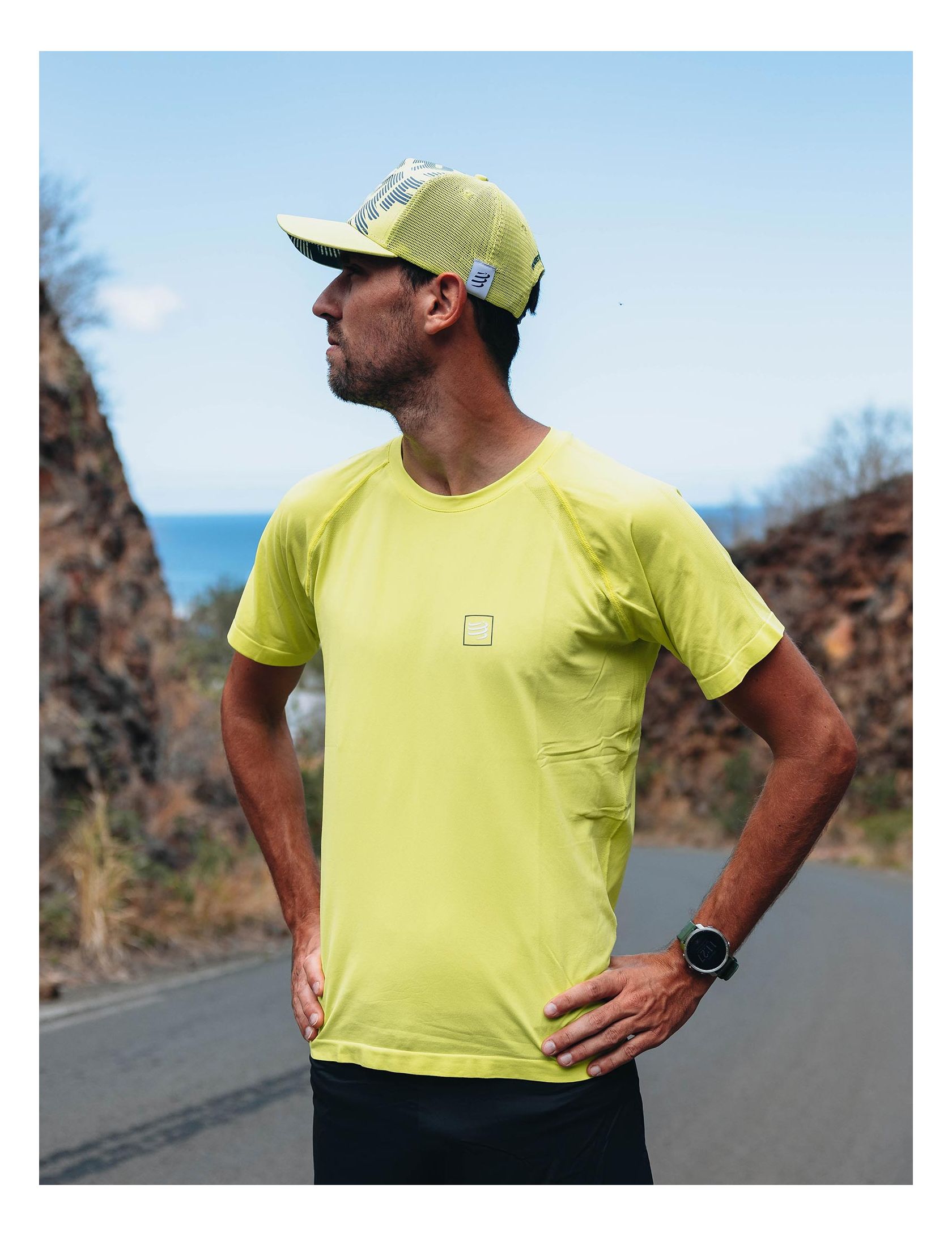 Training SS Tshirt M - Evening Primrose