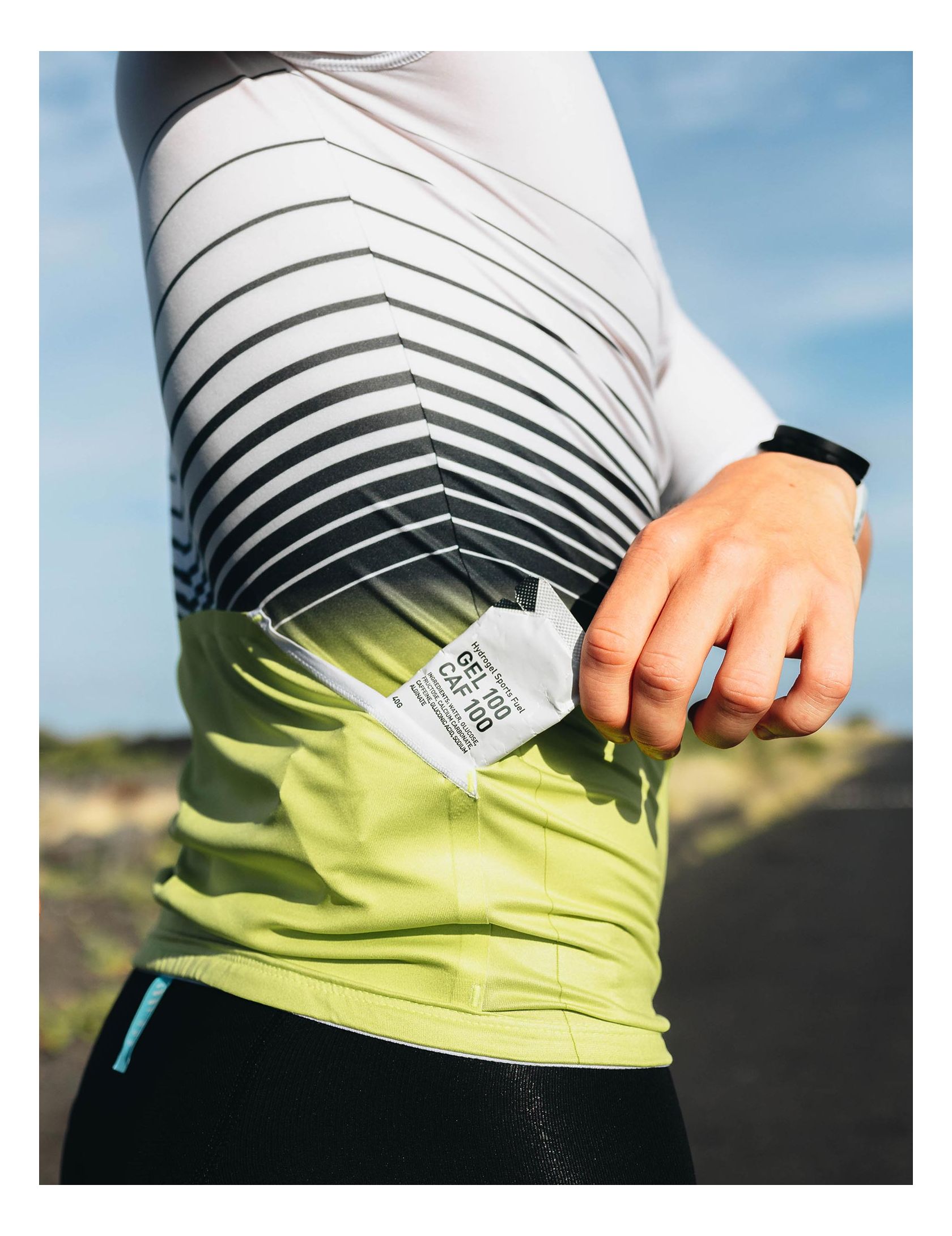 Tri Postural Aero SS Top M WHITE/EVENING PRIMROSE
