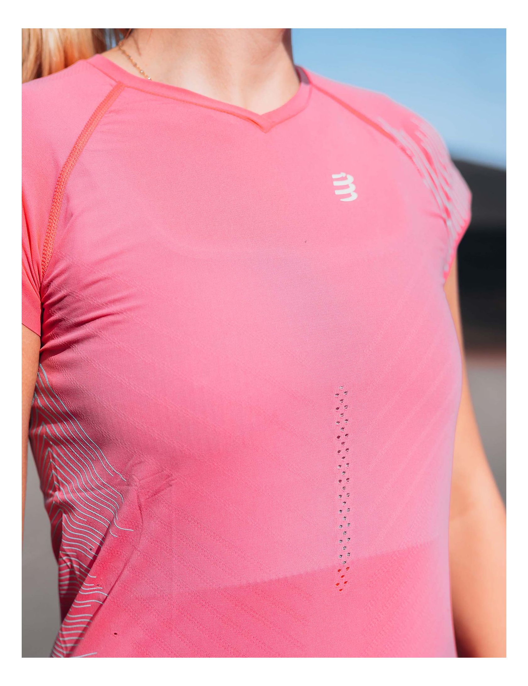Performance SS Tshirt W - Hot Pink