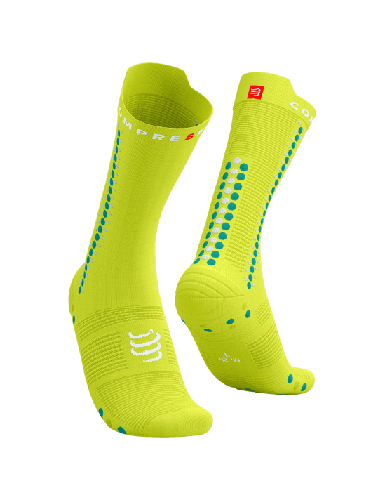 Pro Racing Socks v4.0 Bike PRIMROSE/COLUMBIA