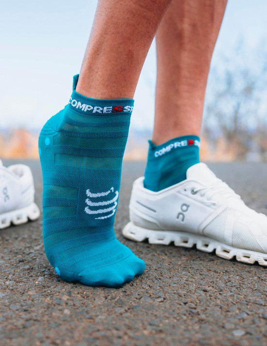 Pro Racing Socks v4.0 Ultralight Run Low SHADED SPRUCE/HAWAIIAN OCEAN
