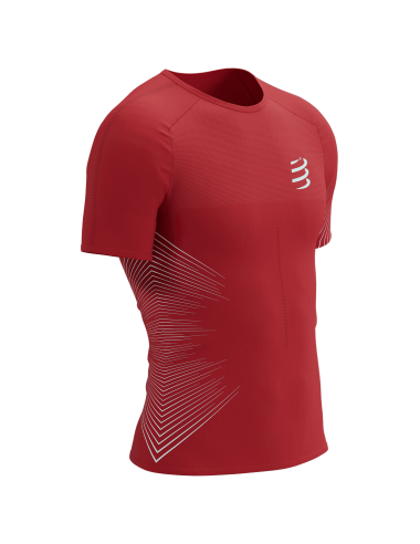 Performance SS Tshirt M HIGH RISK RED/WHITE
