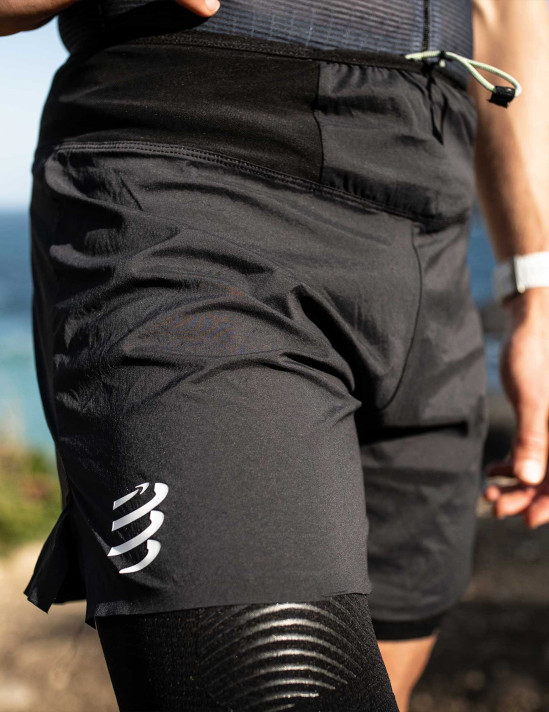 Trail 2-in-1 Short noir