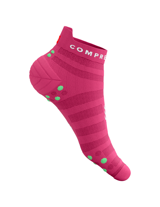 Pro Racing Socks v4.0 Ultralight Run Low HOT PINK/SUMMER GREEN