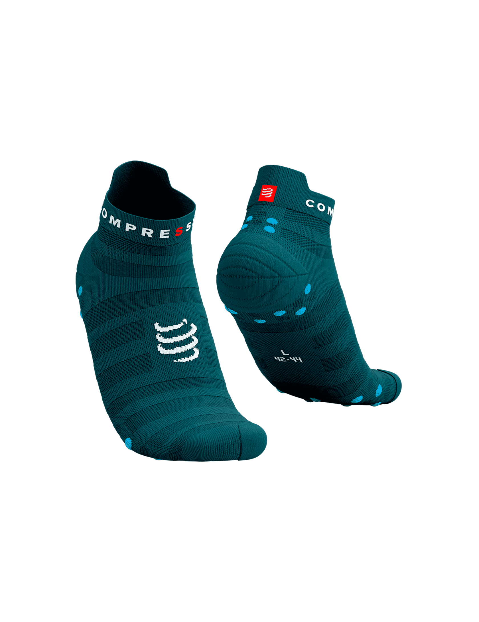 Pro Racing Socks v4.0 Ultralight Run Low SHADED SPRUCE/HAWAIIAN OCEAN