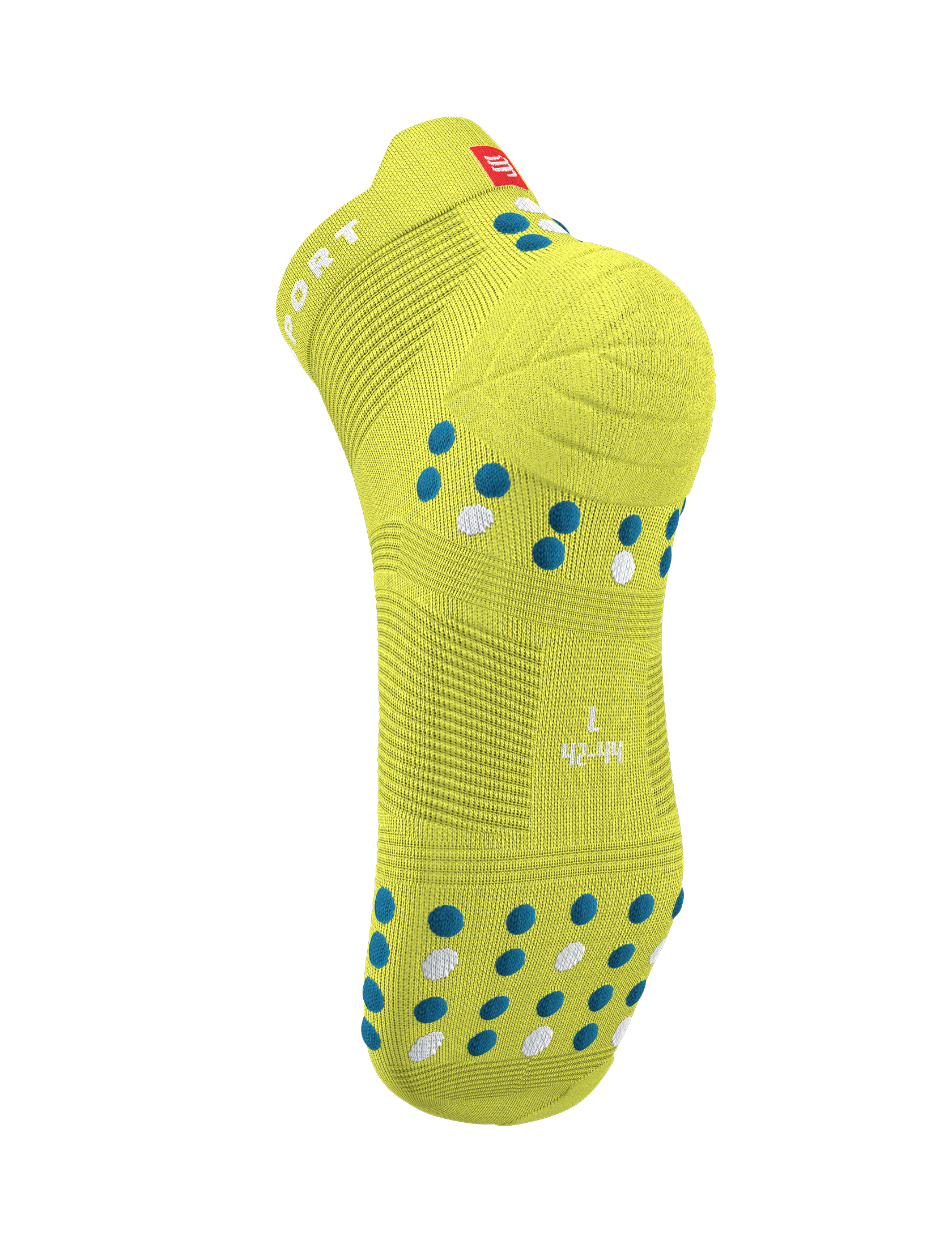 Pro Racing Socks v4.0 Run Low - Primerose/Fjord Blue