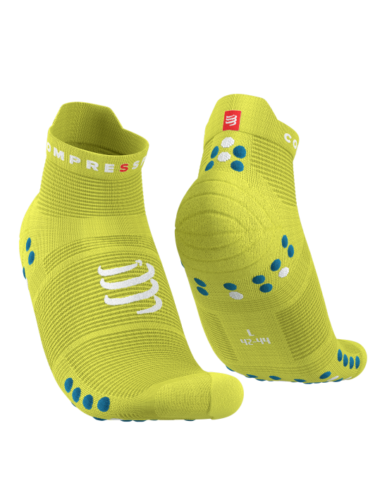 Pro Racing Socks v4.0 Run Low - Primerose/Fjord Blue