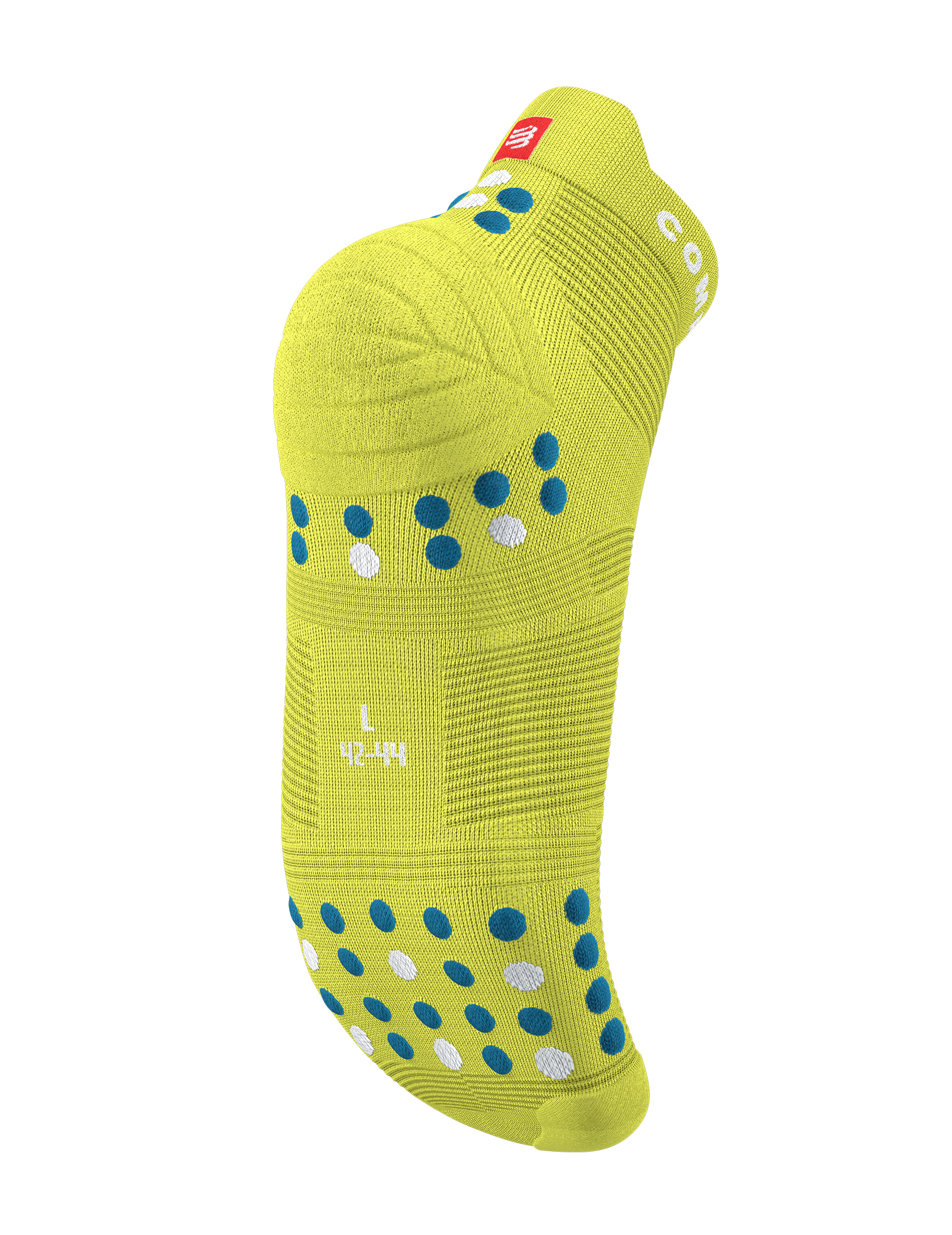Pro Racing Socks v4.0 Run Low - Primerose/Fjord Blue