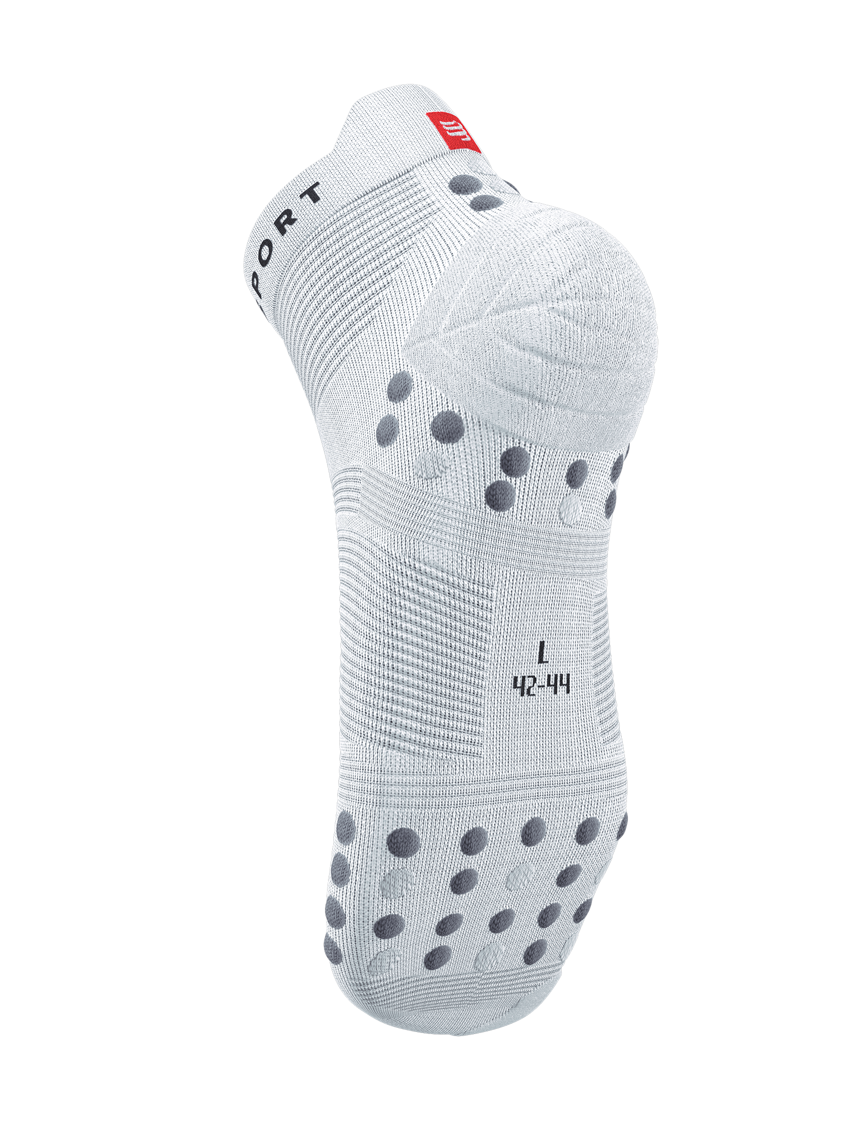 Pro Racing Socks v4.0 Run Low - White/Alloy