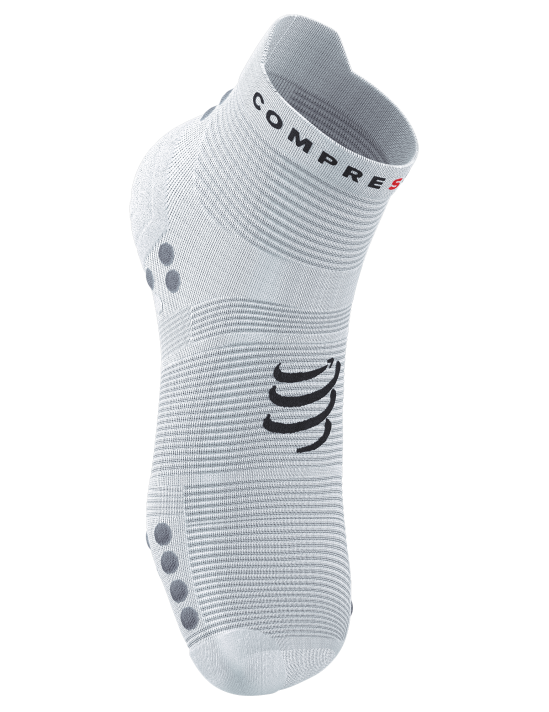 Pro Racing Socks v4.0 Run Low - White/Alloy