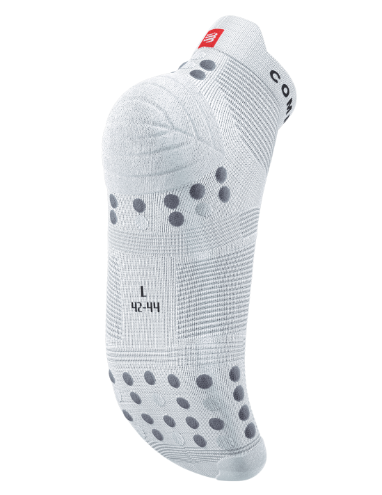 Pro Racing Socks v4.0 Run Low - White/Alloy