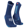 Pro Racing Socks v4.0 Run High - Sodalite/Fluo Blue