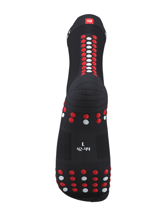 Pro Racing Socks v4.0 Run High - Black/Red