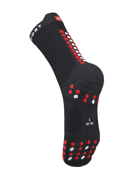 Pro Racing Socks v4.0 Run High - Black/Red